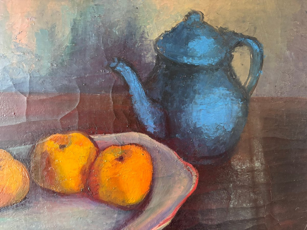 Nature morte signée L.Benisti-photo-4