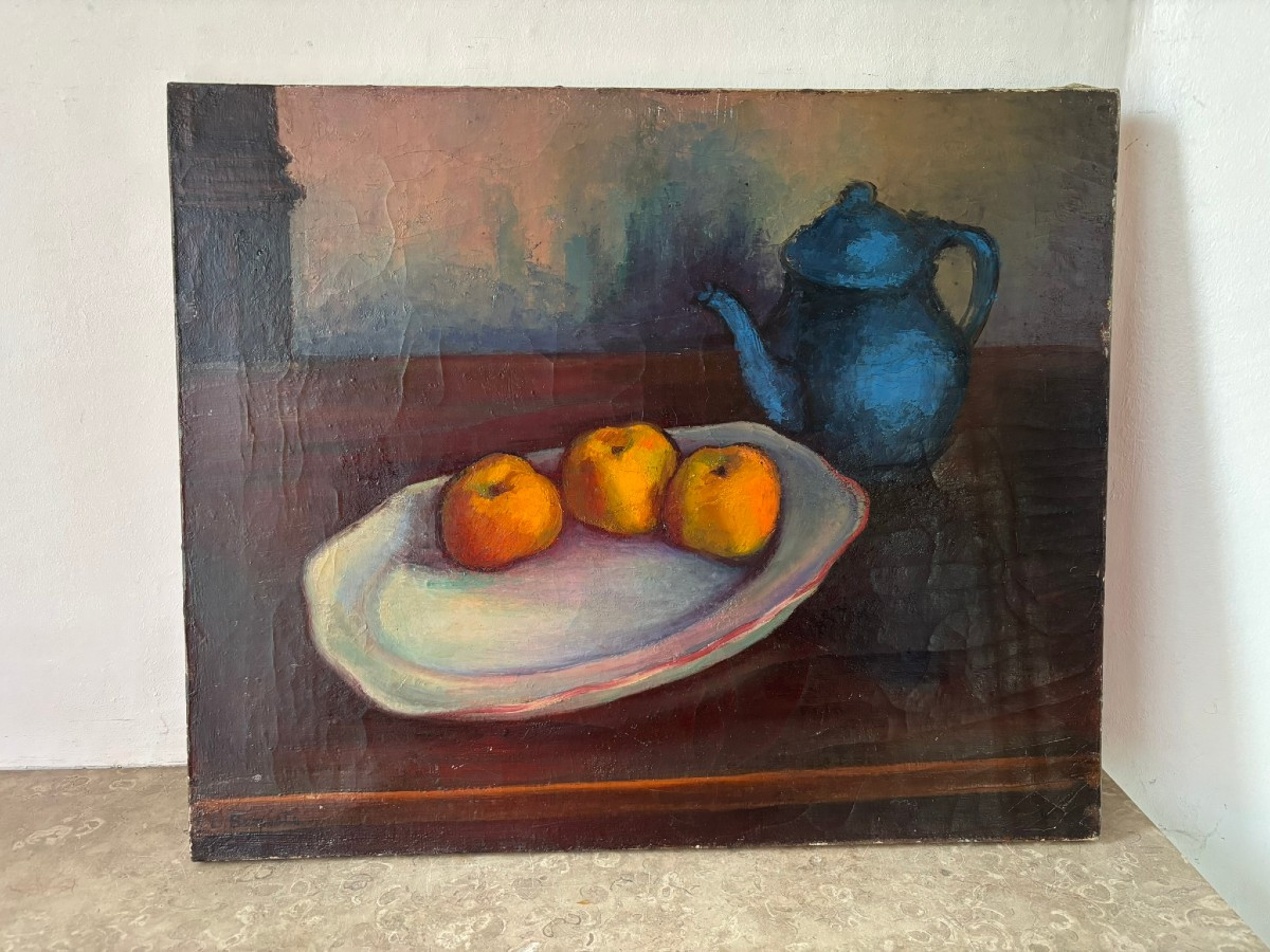 Nature morte signée L.Benisti