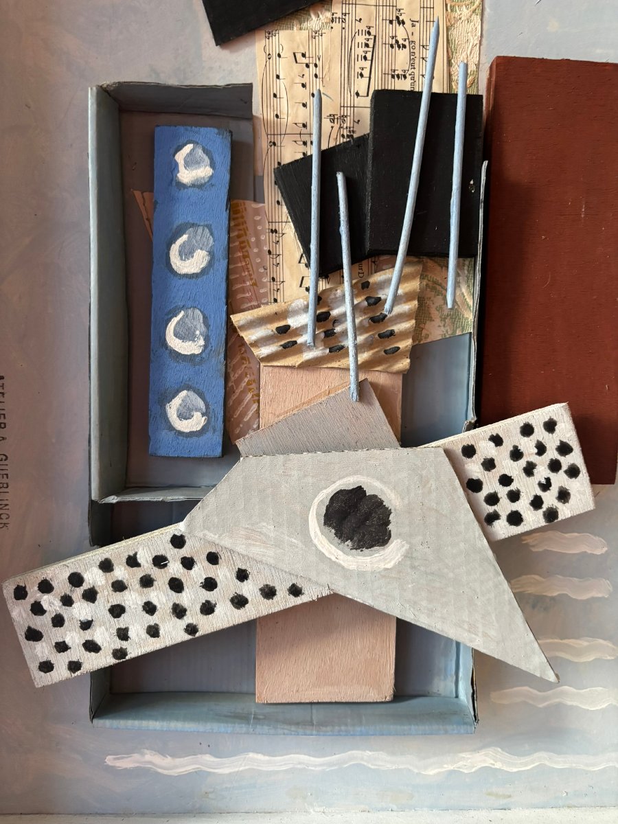 Nature morte moderne signée -photo-4