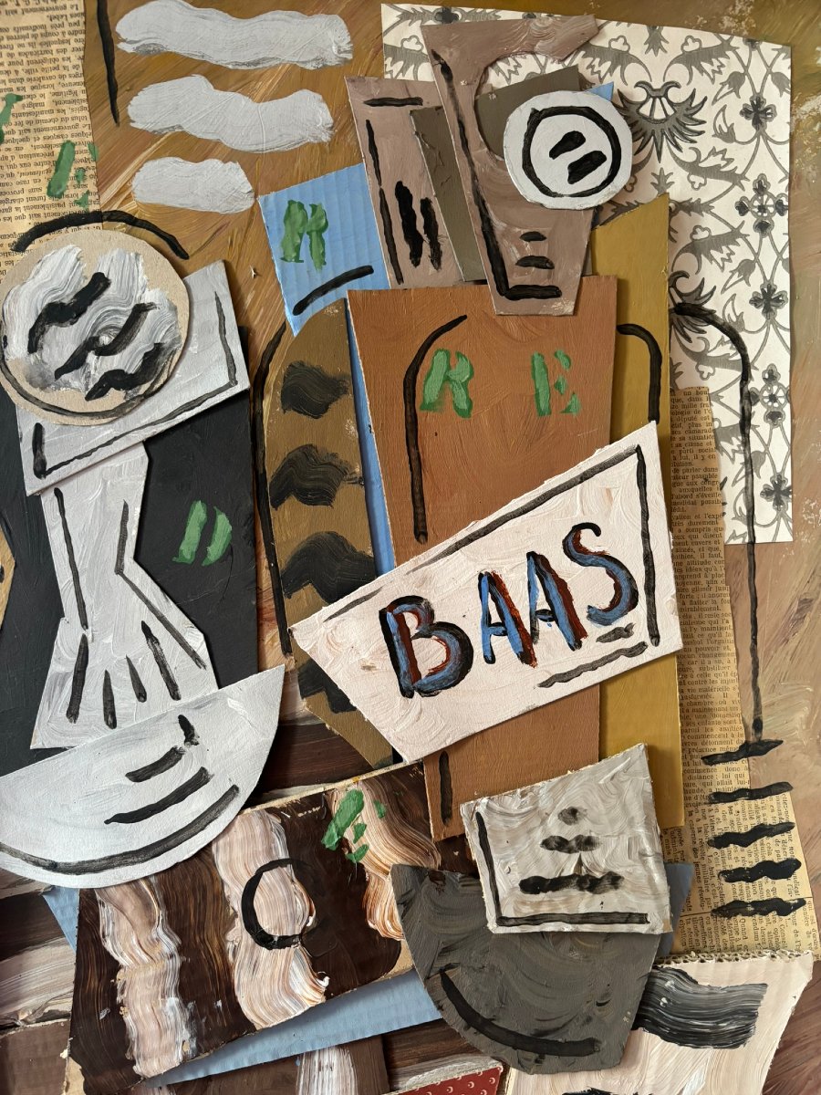 Signed Cubist Still Life-photo-5