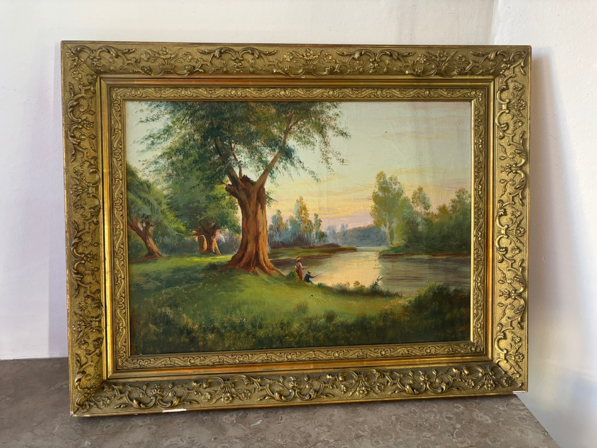 Fishing Trip In The Countryside