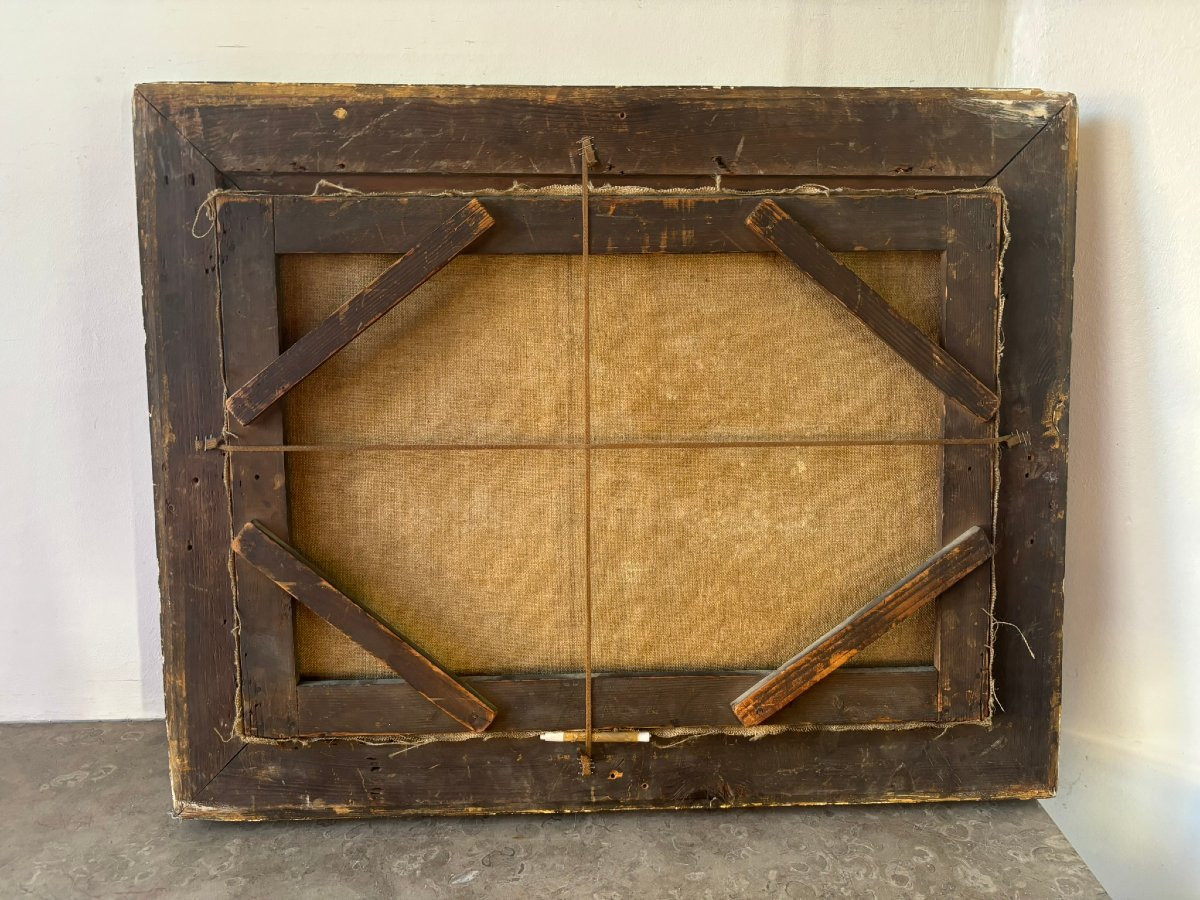 Landscape Signed By A 19th-century Tapestry Artist-photo-7