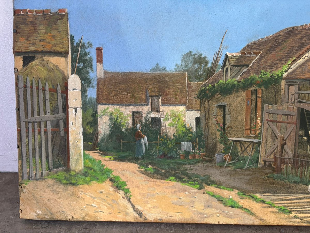 Pastel signé Maréchal de 1890-photo-2