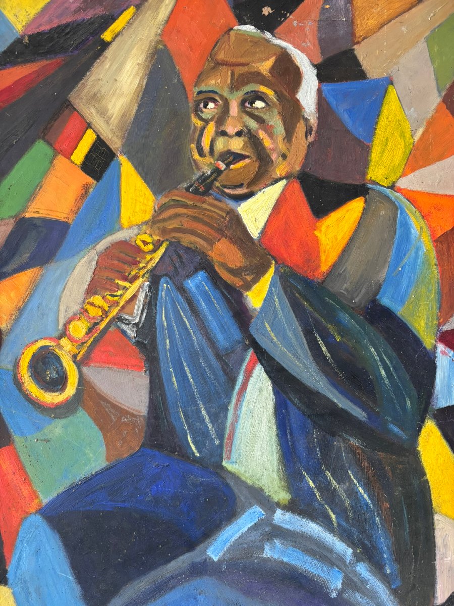 Clarinetist Signed G. Roberts-photo-2