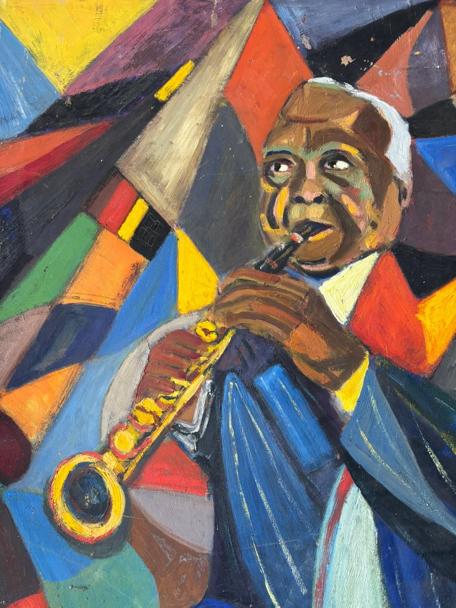 Clarinetist Signed G. Roberts-photo-4