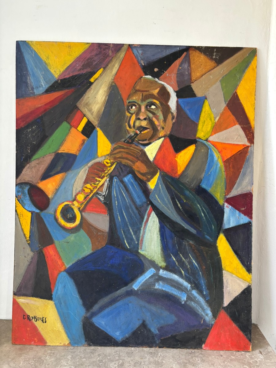 Clarinetist Signed G. Roberts