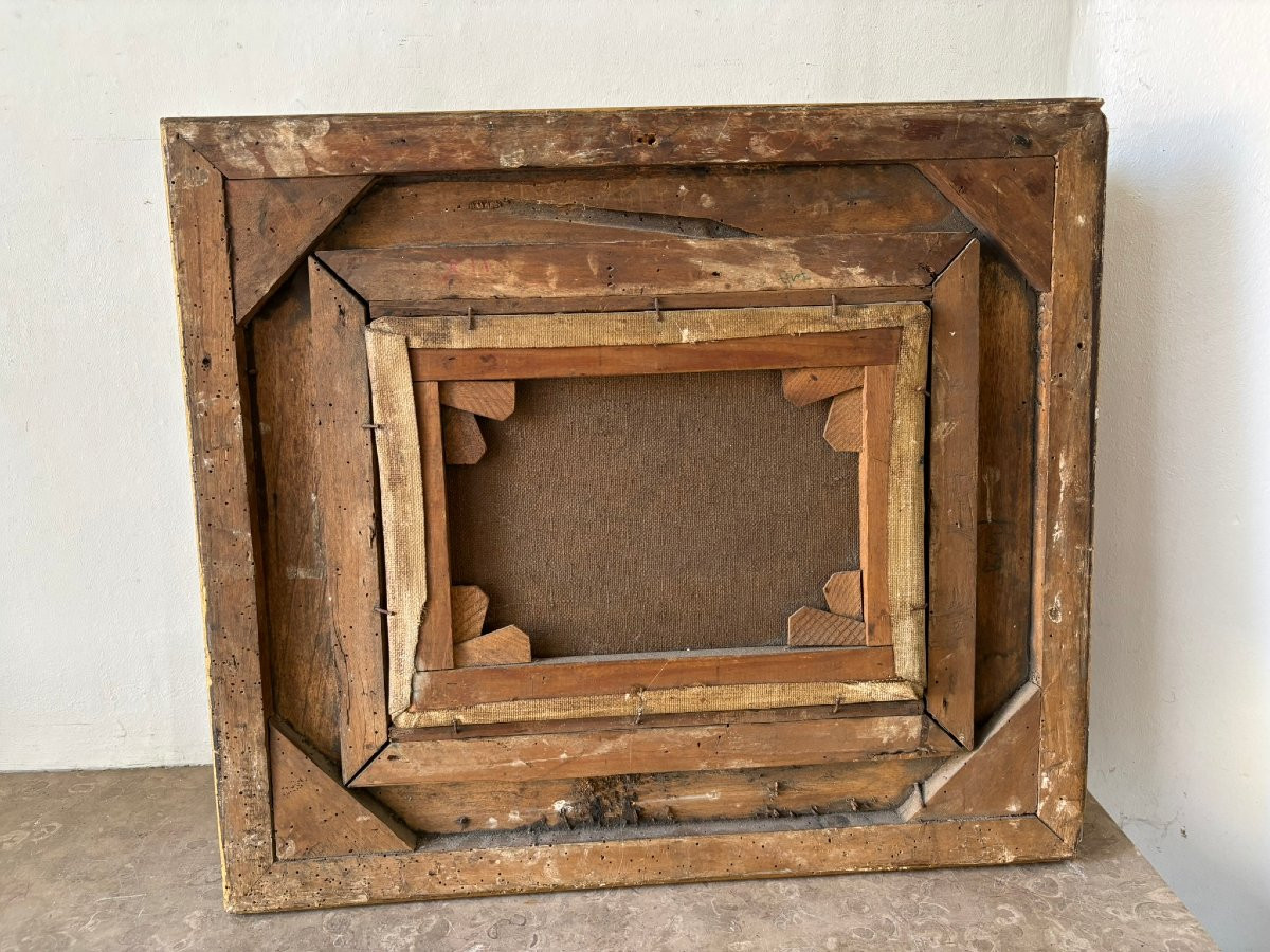 Paysage école francaise XIXè siècle-photo-4