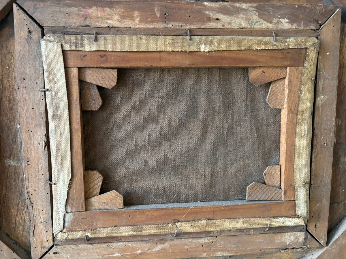 Paysage école francaise XIXè siècle-photo-5