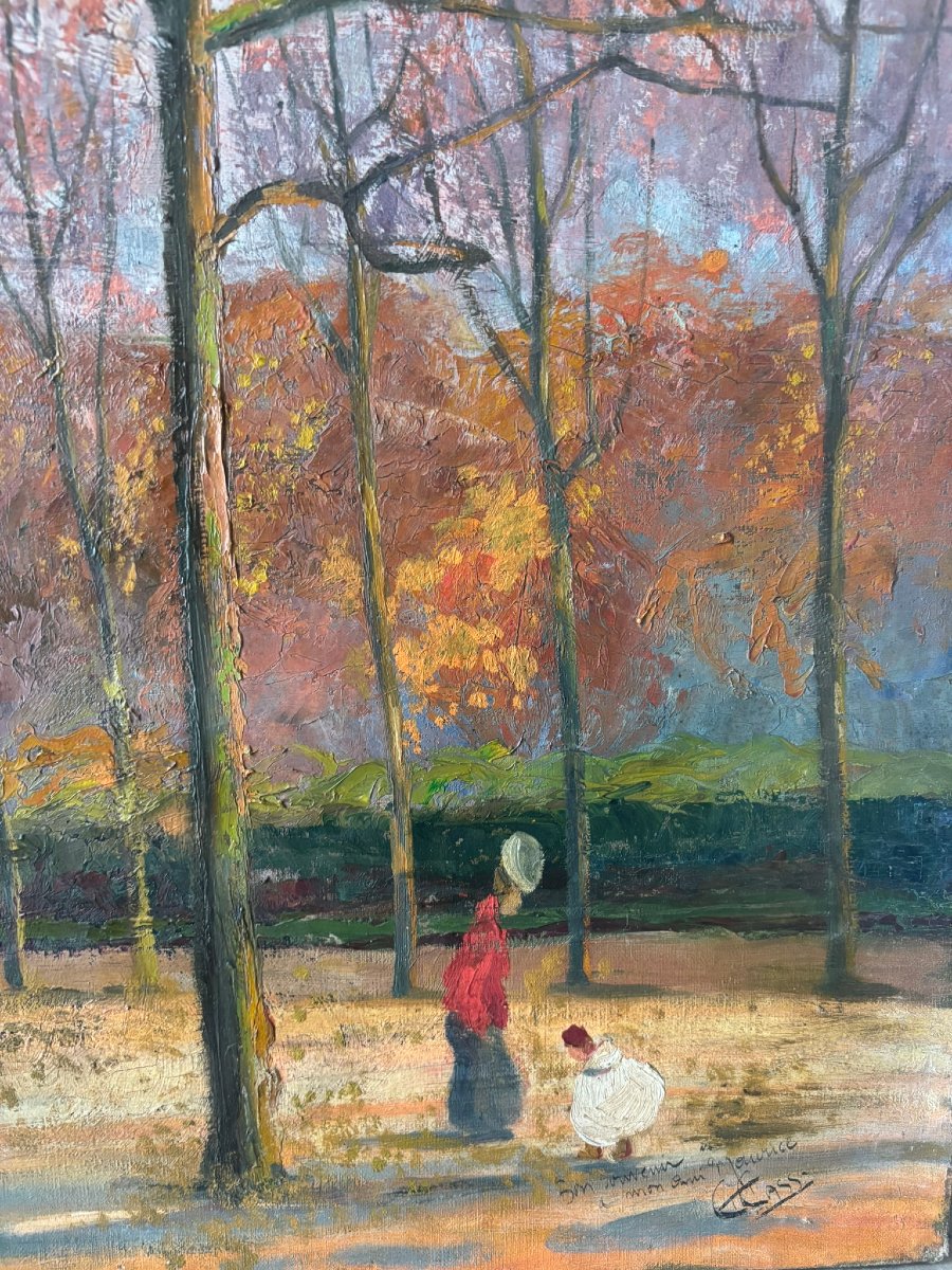 Landscape Of The Luxembourg Gardens, Paris -photo-3