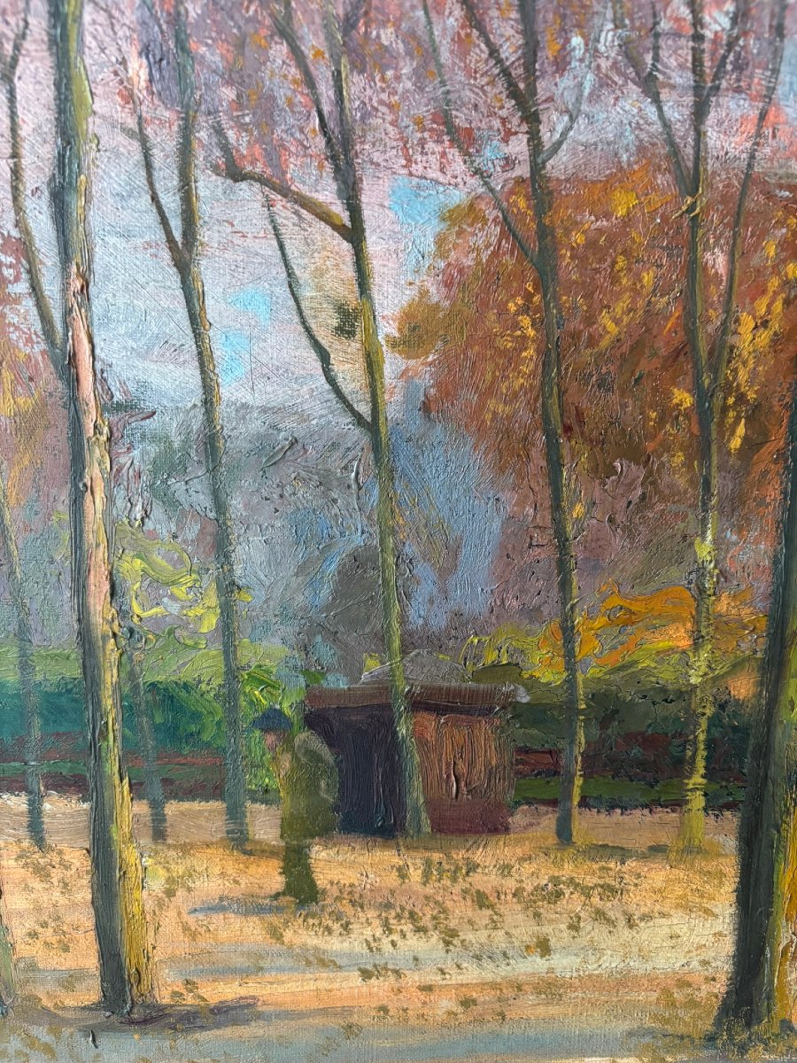 Landscape Of The Luxembourg Gardens, Paris -photo-5