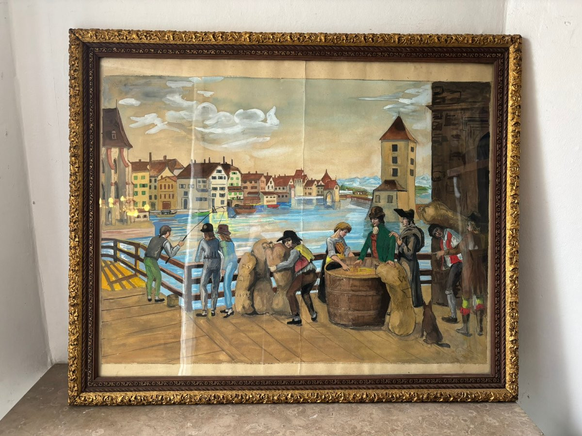 Dessin de 1808 monogrammé-photo-2