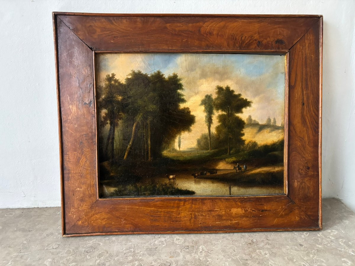 Paysage XVIII/XIXème siècle-photo-1