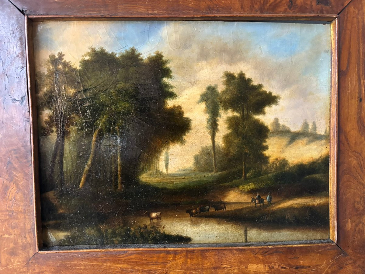 Paysage XVIII/XIXème siècle-photo-2