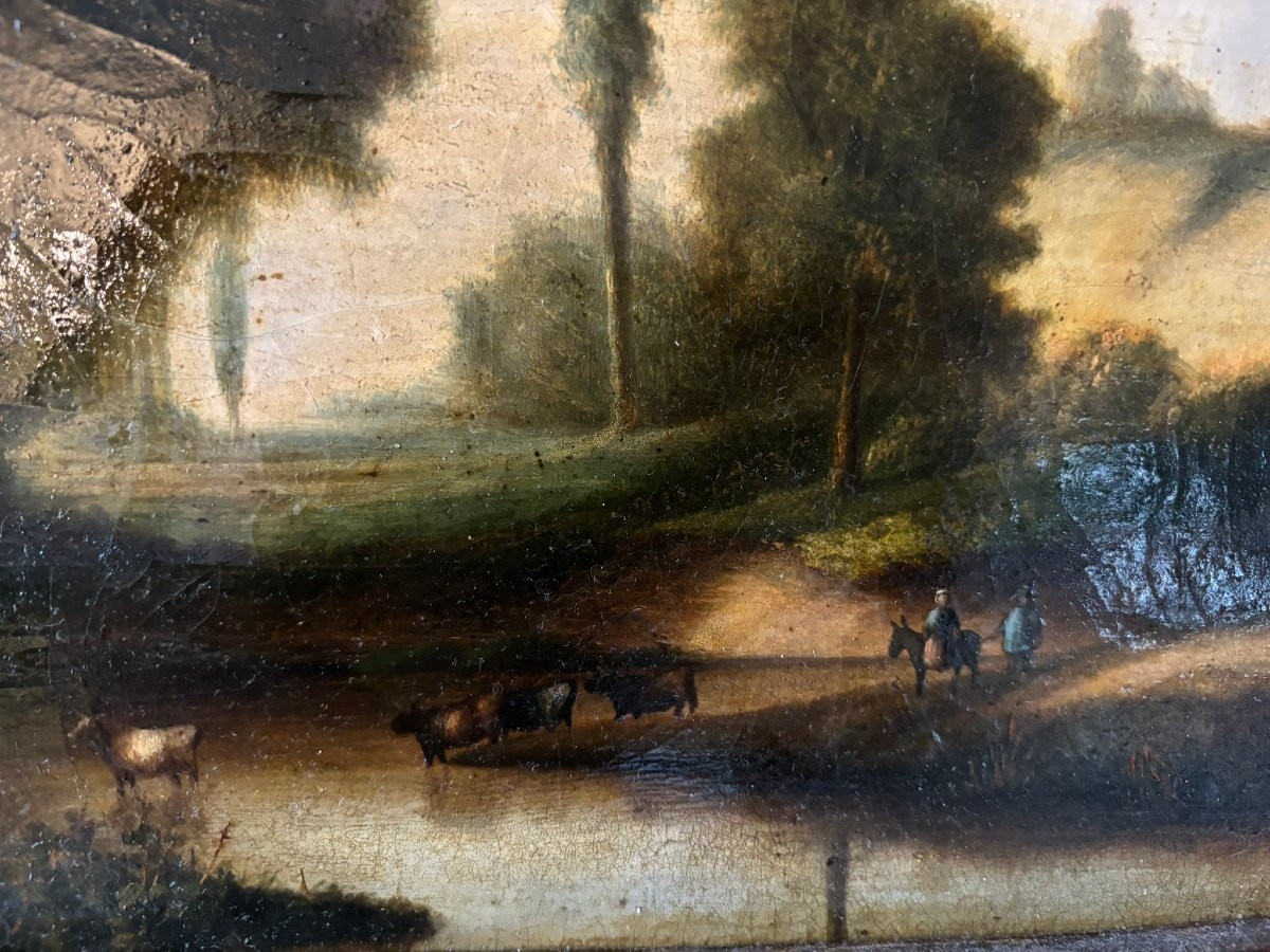 Paysage XVIII/XIXème siècle-photo-4