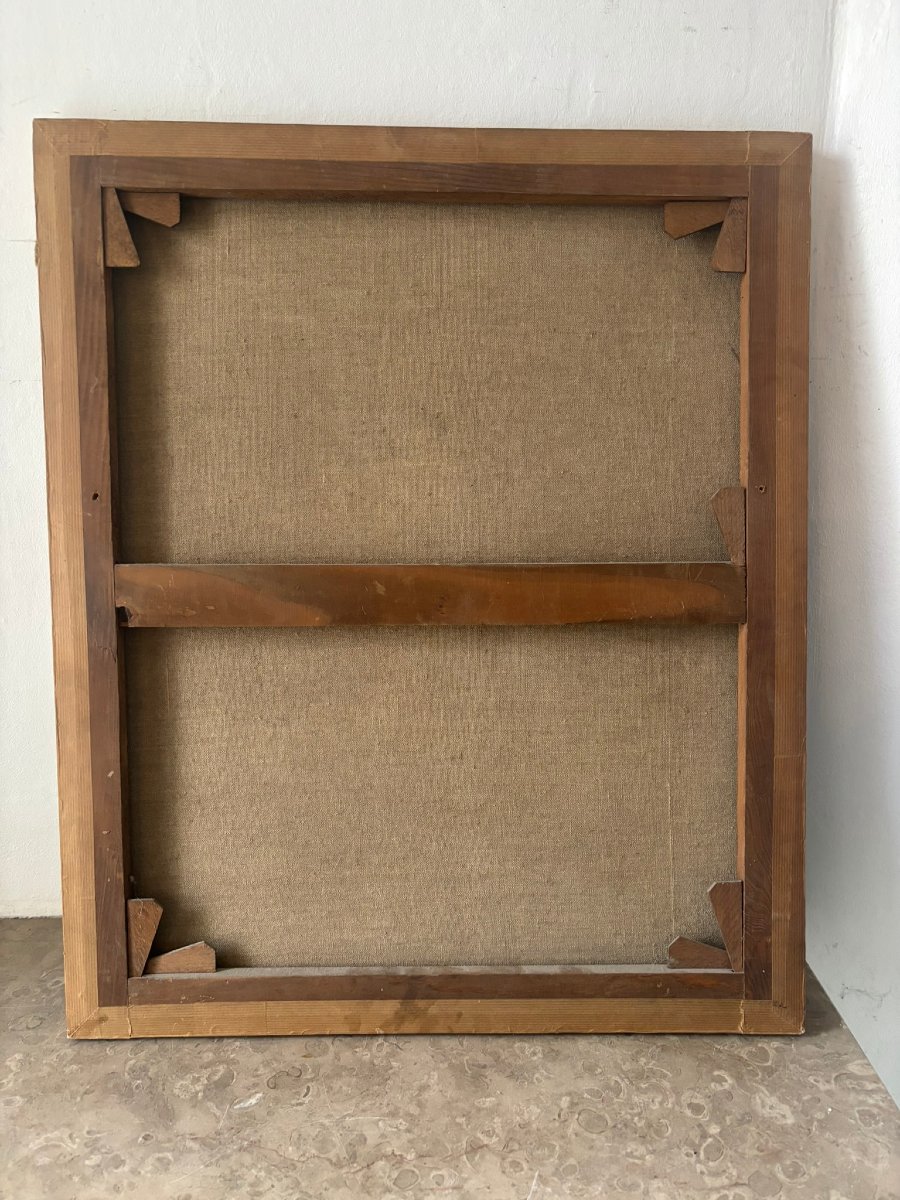 Portrait de femme école XXème siècle-photo-4