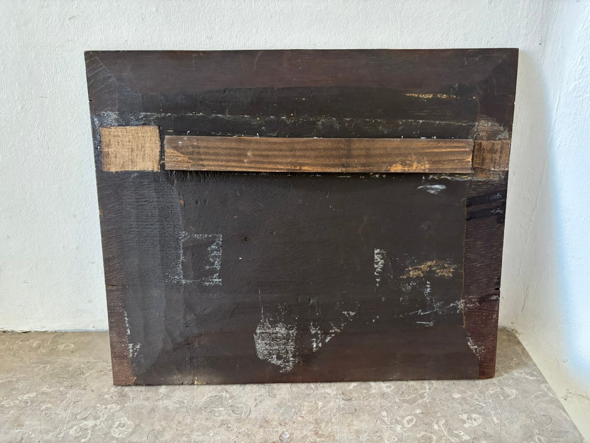 "the Holy Family With A Parrot" After Rubens, 18th/19th Century-photo-8