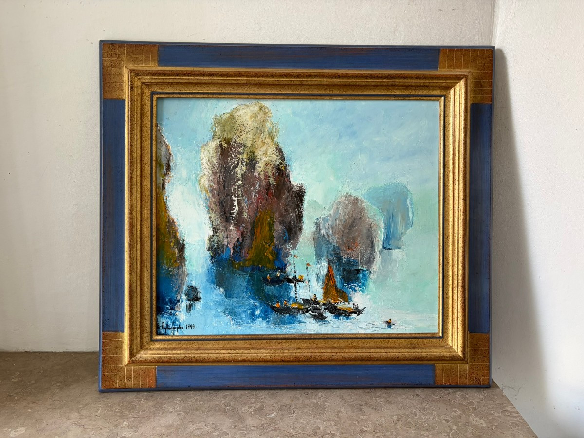 Vietnamese Landscape Signed 1999