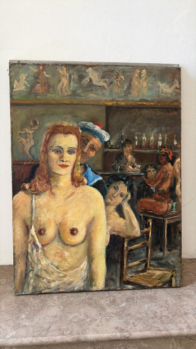 Scène de bordel école moderne