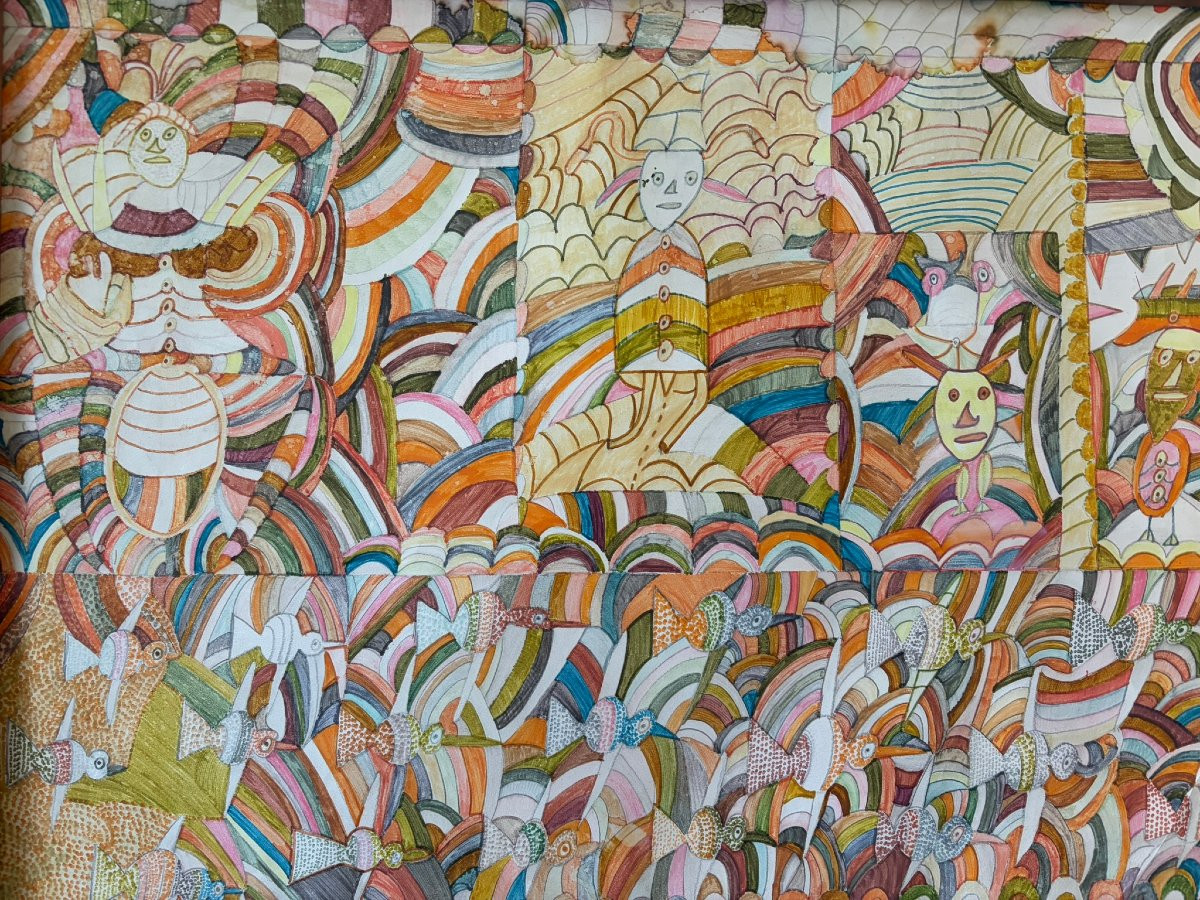 Art Brut signé Marguerite -photo-3