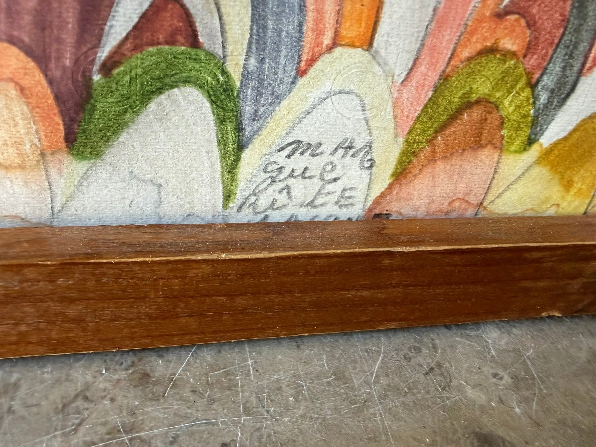 Art Brut signé Marguerite -photo-4