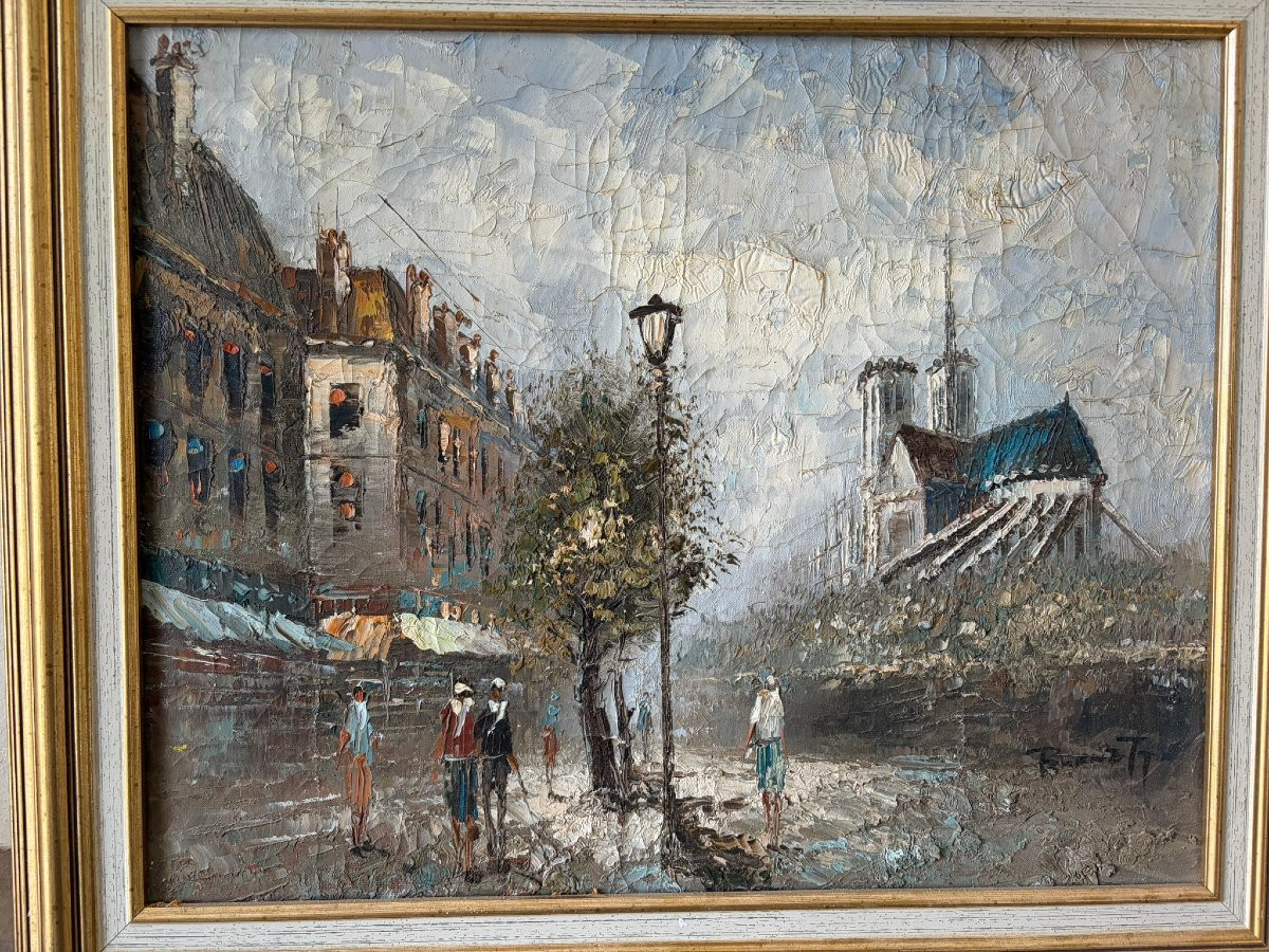 Vue de Paris signée Burnett-photo-3