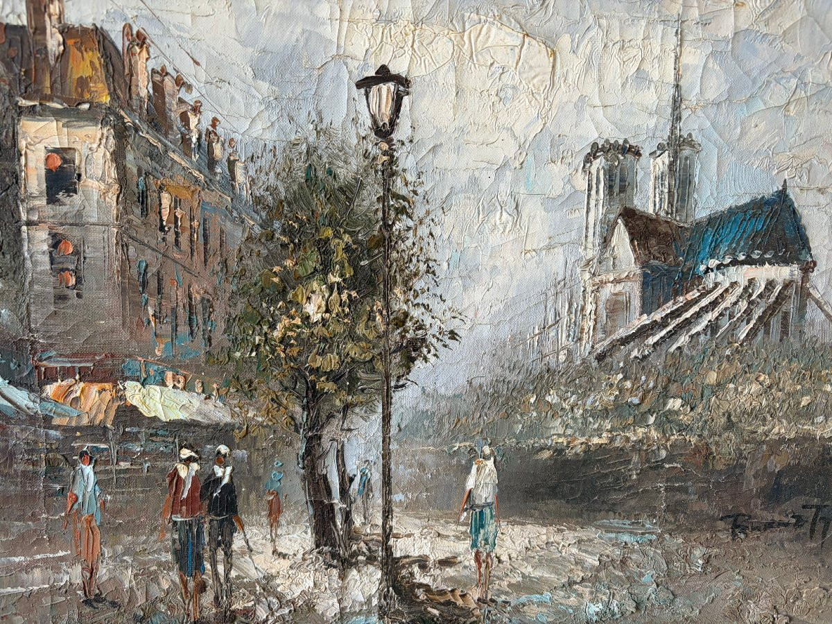 Vue de Paris signée Burnett-photo-4