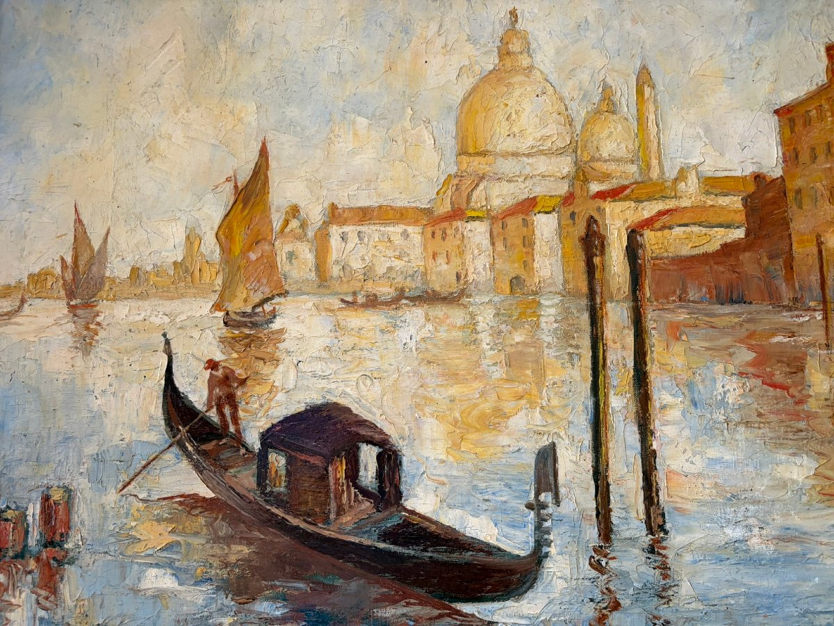Vue de Venise signée Melikoff-photo-4