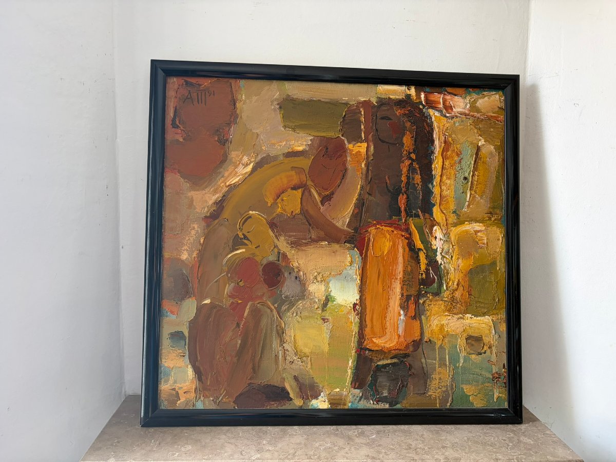 Portraits abstrait moderne Ukrainien