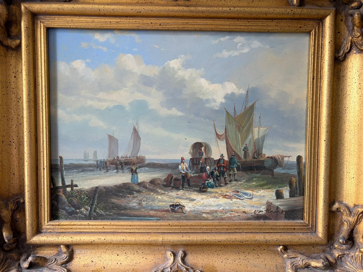 19th-century Flemish Painting-photo-2