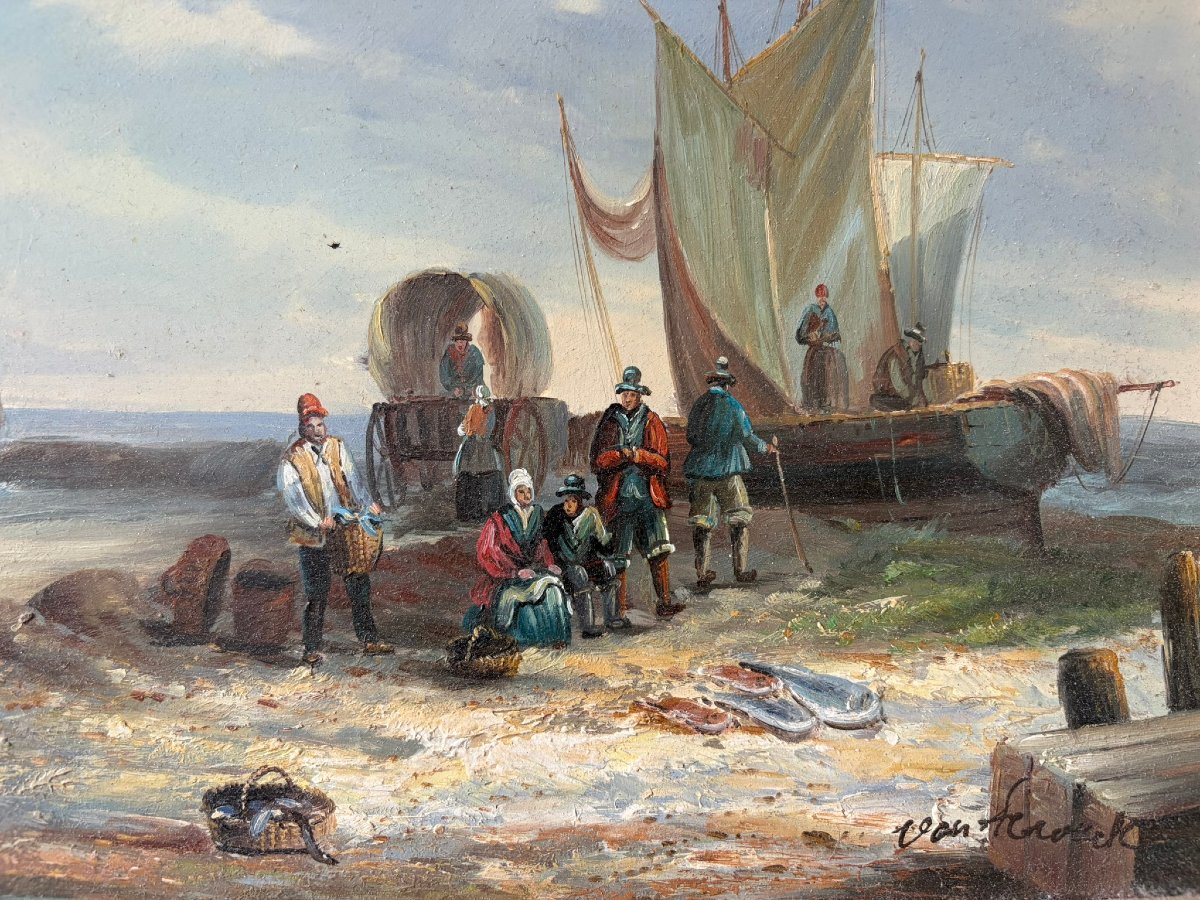 19th-century Flemish Painting-photo-2