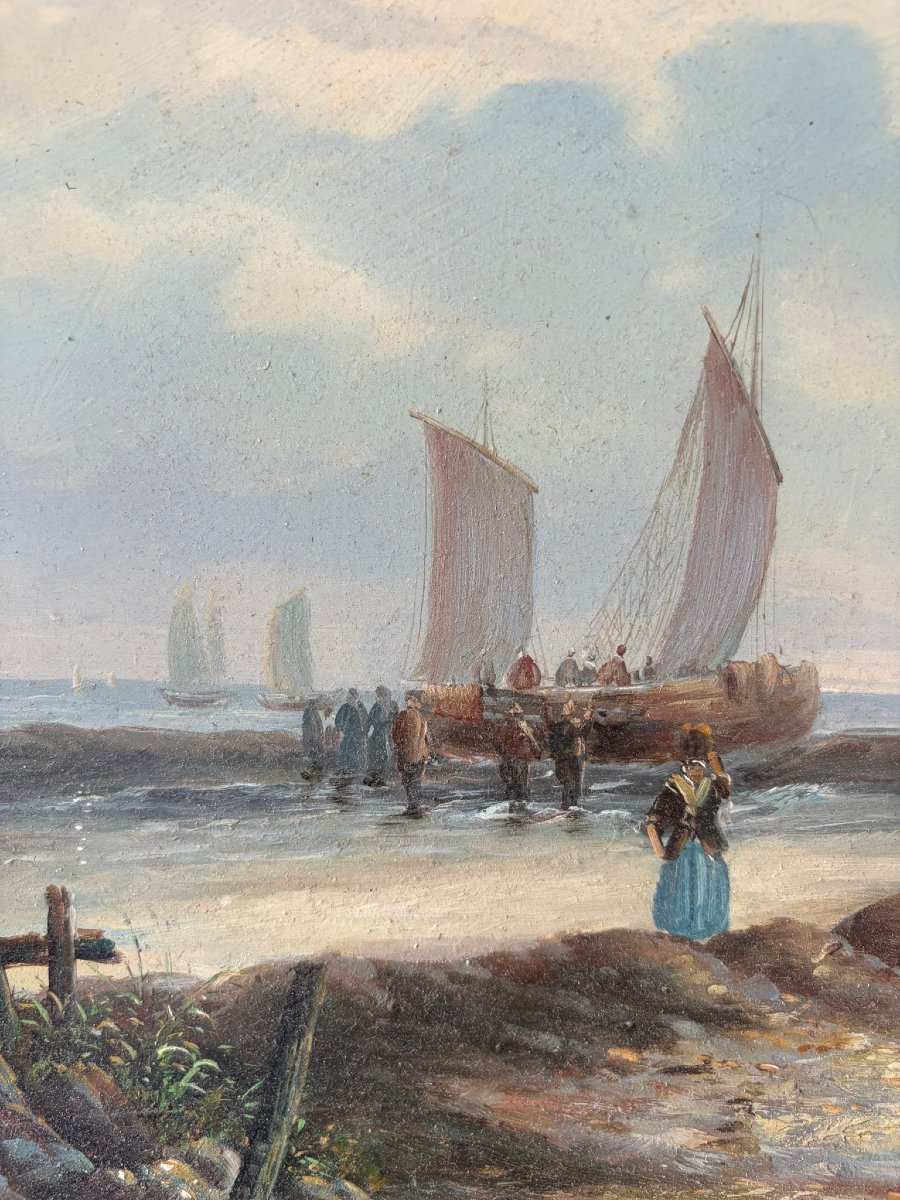 19th-century Flemish Painting-photo-3