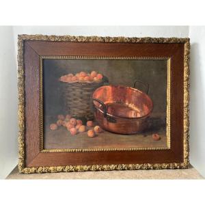 Nature morte signée de 1896