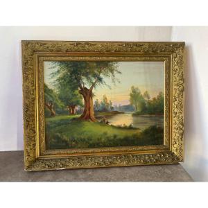 Fishing Trip In The Countryside