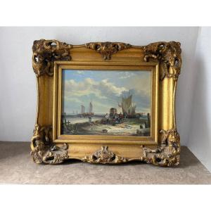 Peinture Flamande XIXè siècle