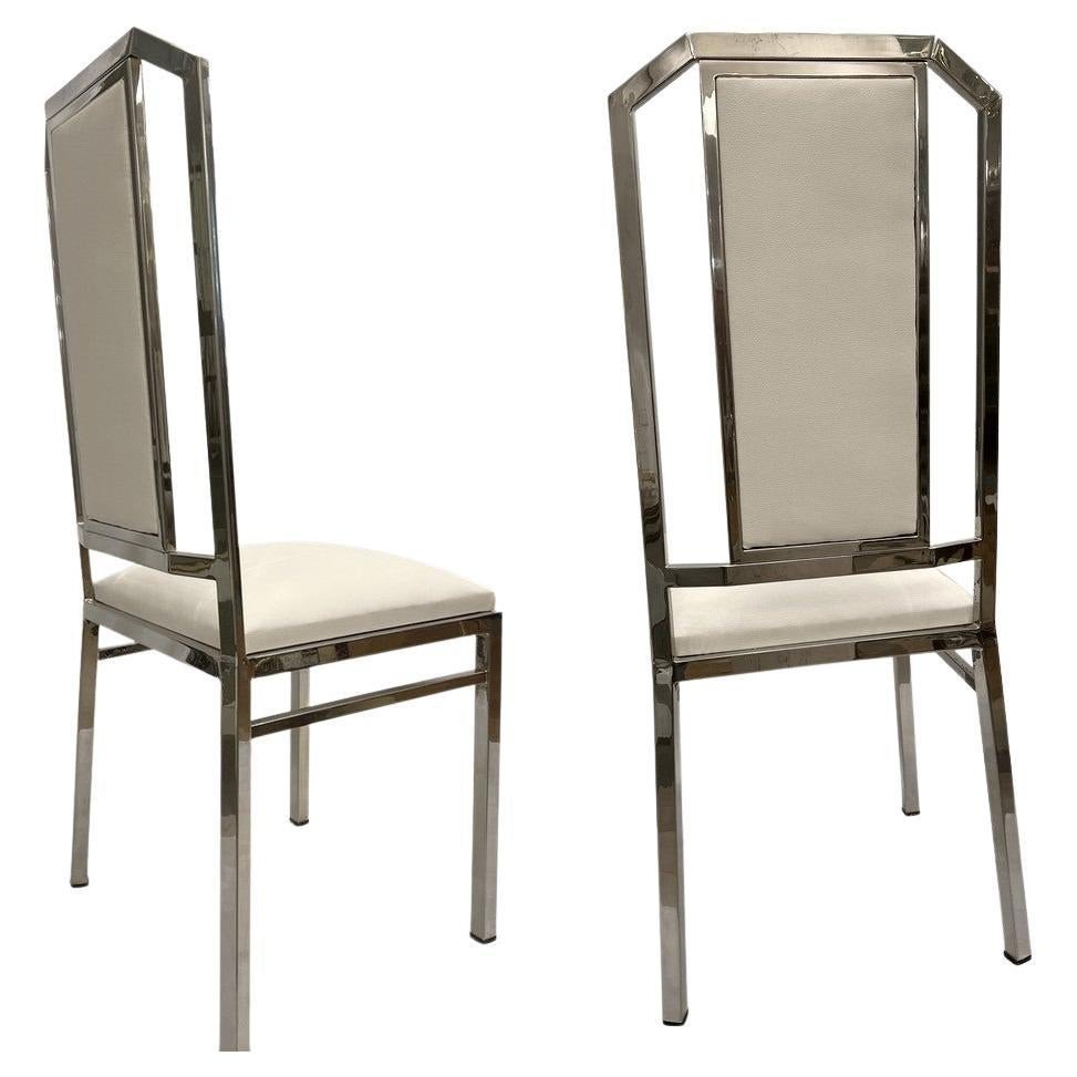 Set Of Eight Chairs, Italy 1970-photo-4
