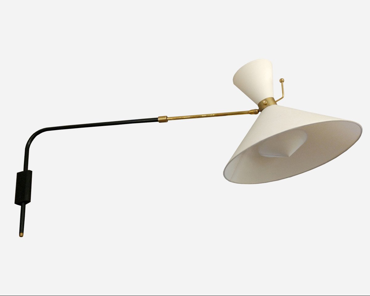 Grande Applique Extensible Et Orientable, éditions Maison Arlus, Paris, France, Vers 1950 