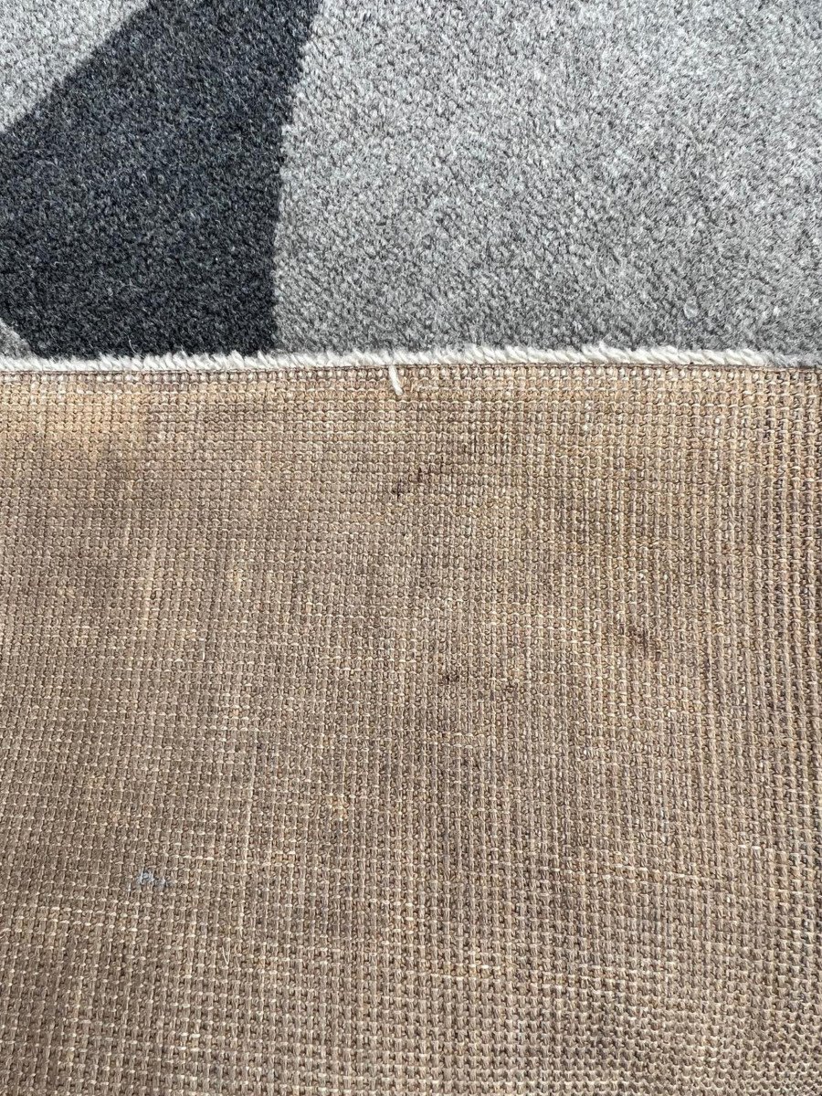 Rug In Wool With Geometric Design, France, Circa 1970-photo-4