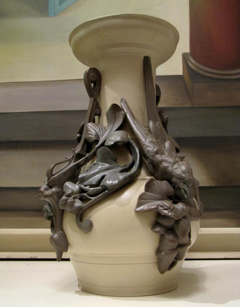 Paire de vases d'époque 1880-1900-photo-3