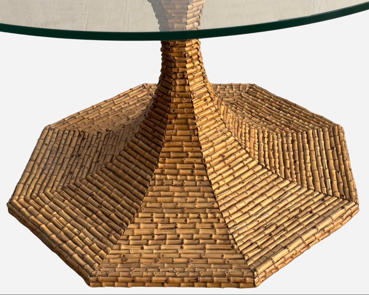 Dining Room Table, By G. Purini And M. Mariani, Vivai Del Sud Editions, Italy Circa 1970-photo-3