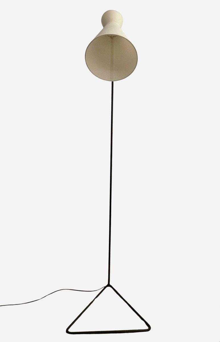 Lampadaire moderniste, Paris, France, vers 1950-photo-2