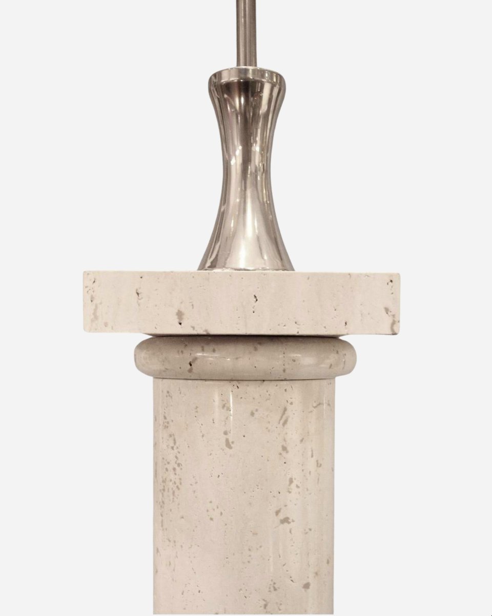 Grande lampe colonne, par Philippe Barbier, Maison Barbier, Paris, France, vers 1960 / 1970 -photo-2