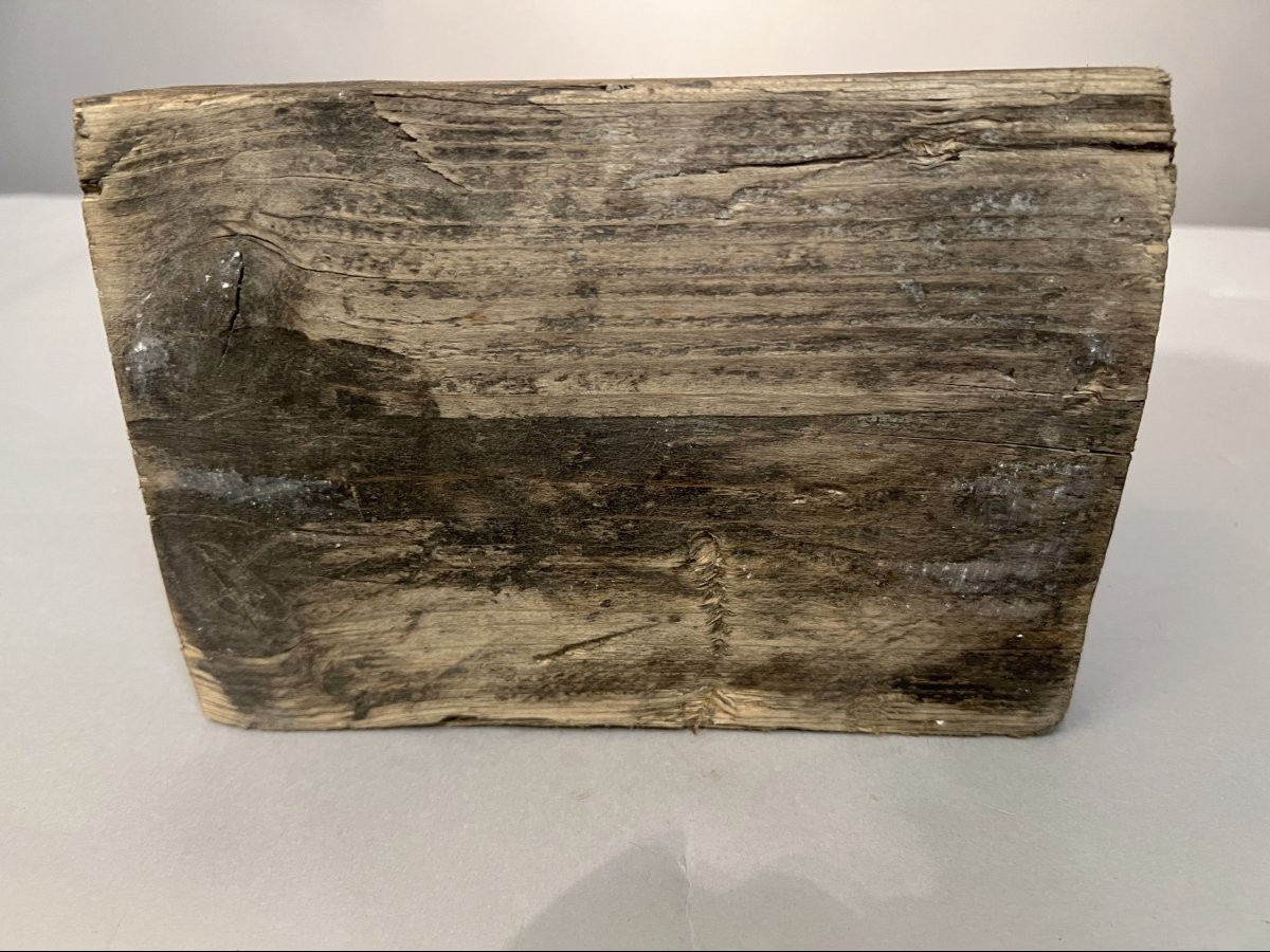 Plomb froissé, sculpture, par Paul Ackerman, Paris, France, vers 1970-photo-3