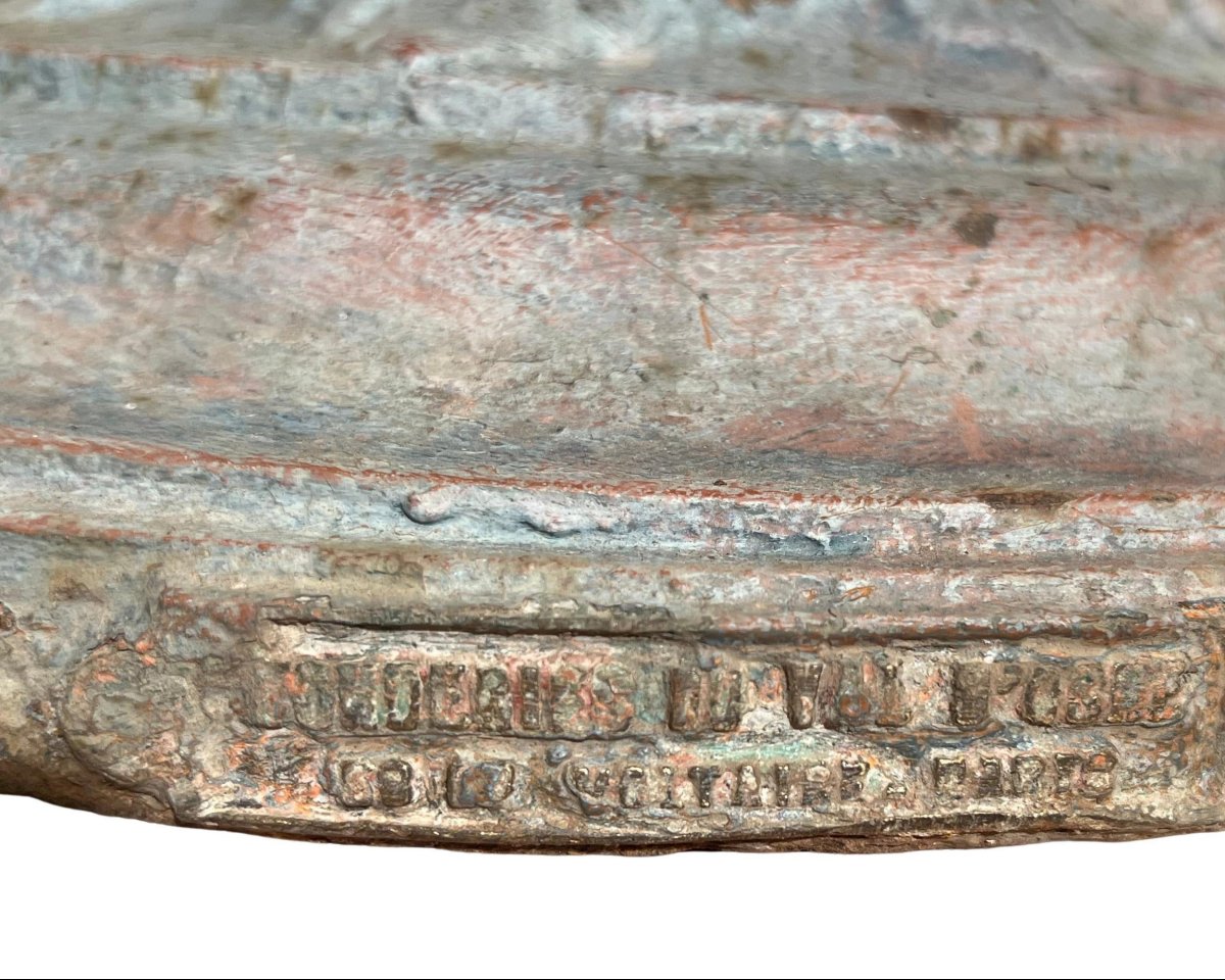 Importante paire de vases de jardin en fonte, Fonderie d'art du Val d'Osne, France, circa 1850-photo-3