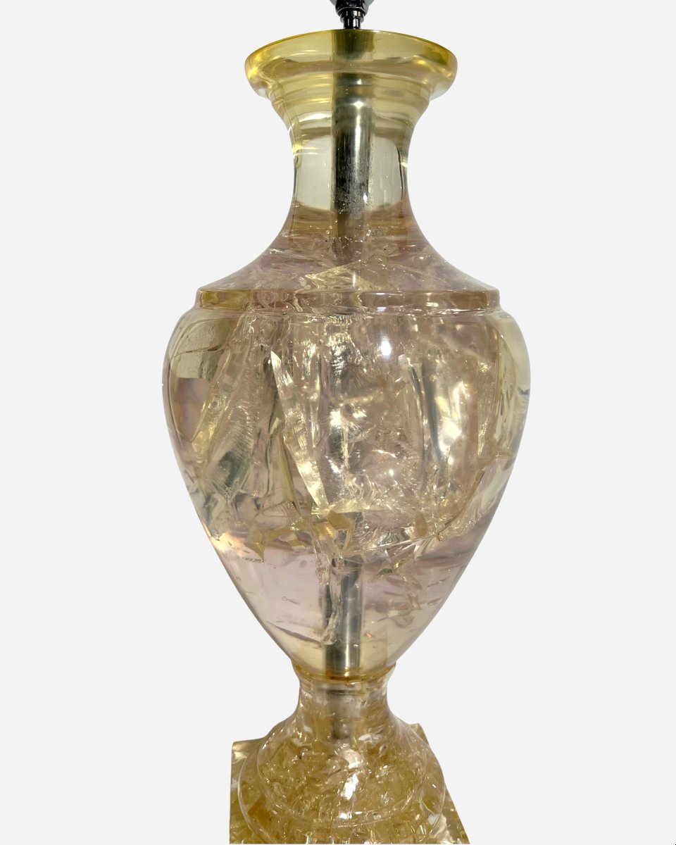 "baluster" Lamp Base By Pierre Giraudon, Atelier Giraudon, Paris, France, Circa 1970 -photo-2