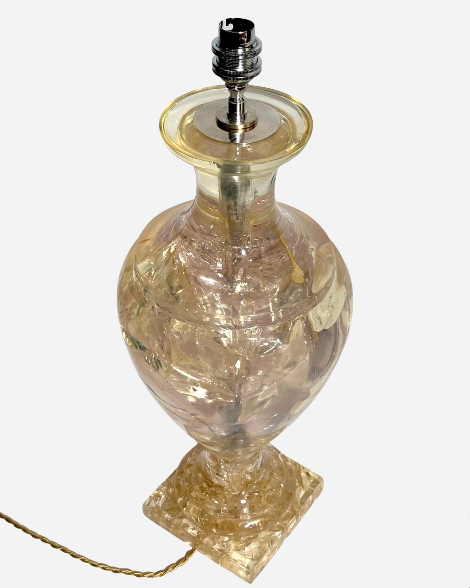 "baluster" Lamp Base By Pierre Giraudon, Atelier Giraudon, Paris, France, Circa 1970 -photo-1
