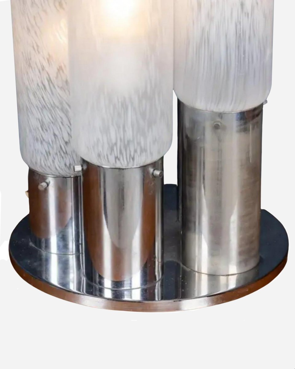 Large Lamp, By Aldo Nason, Mazzega, Murano, Italy, Circa 1970-photo-1