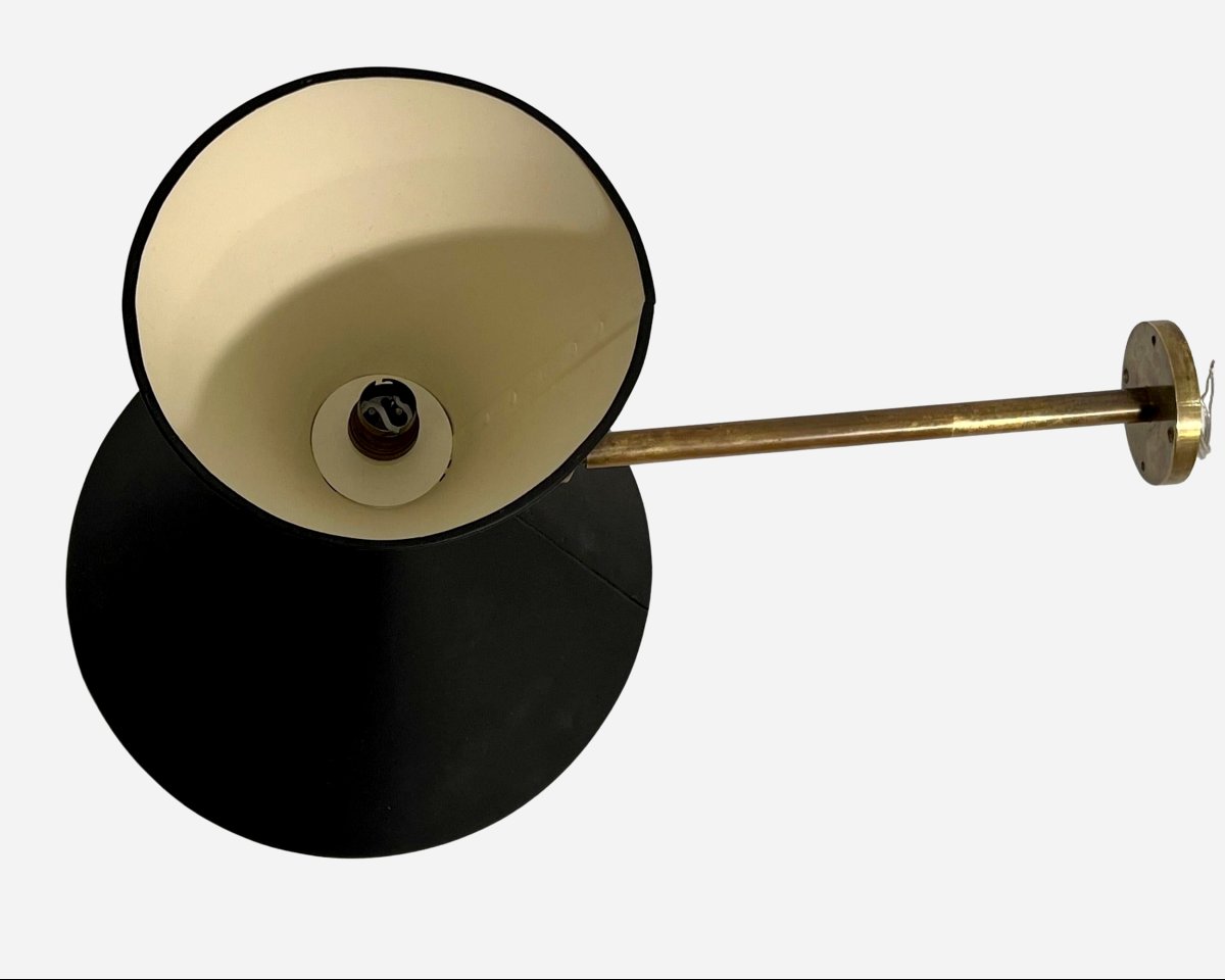 Applique « diabolo » à double-éclairage, France, vers 1950-photo-1