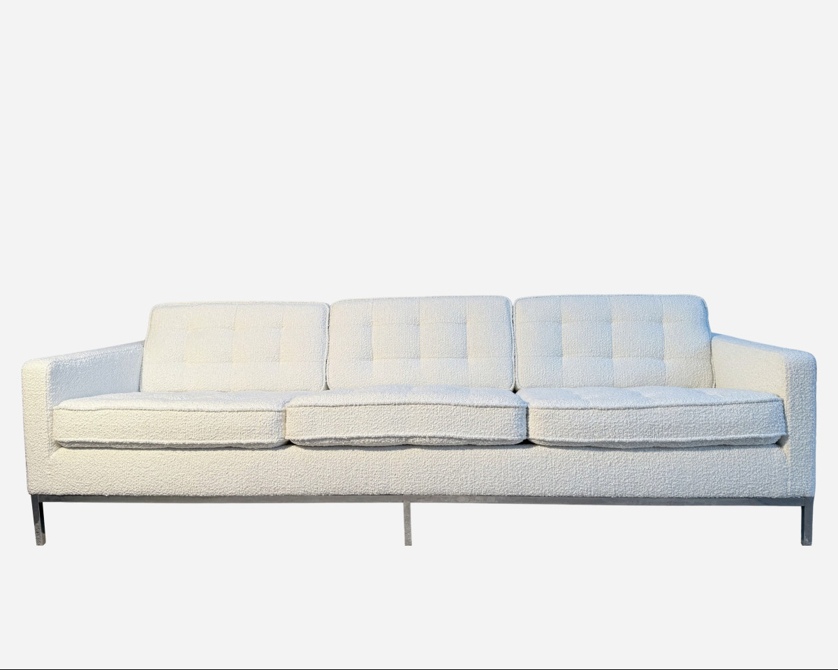 Large Three-seater Sofa, By Florence Knoll, Knoll International, Circa 1970