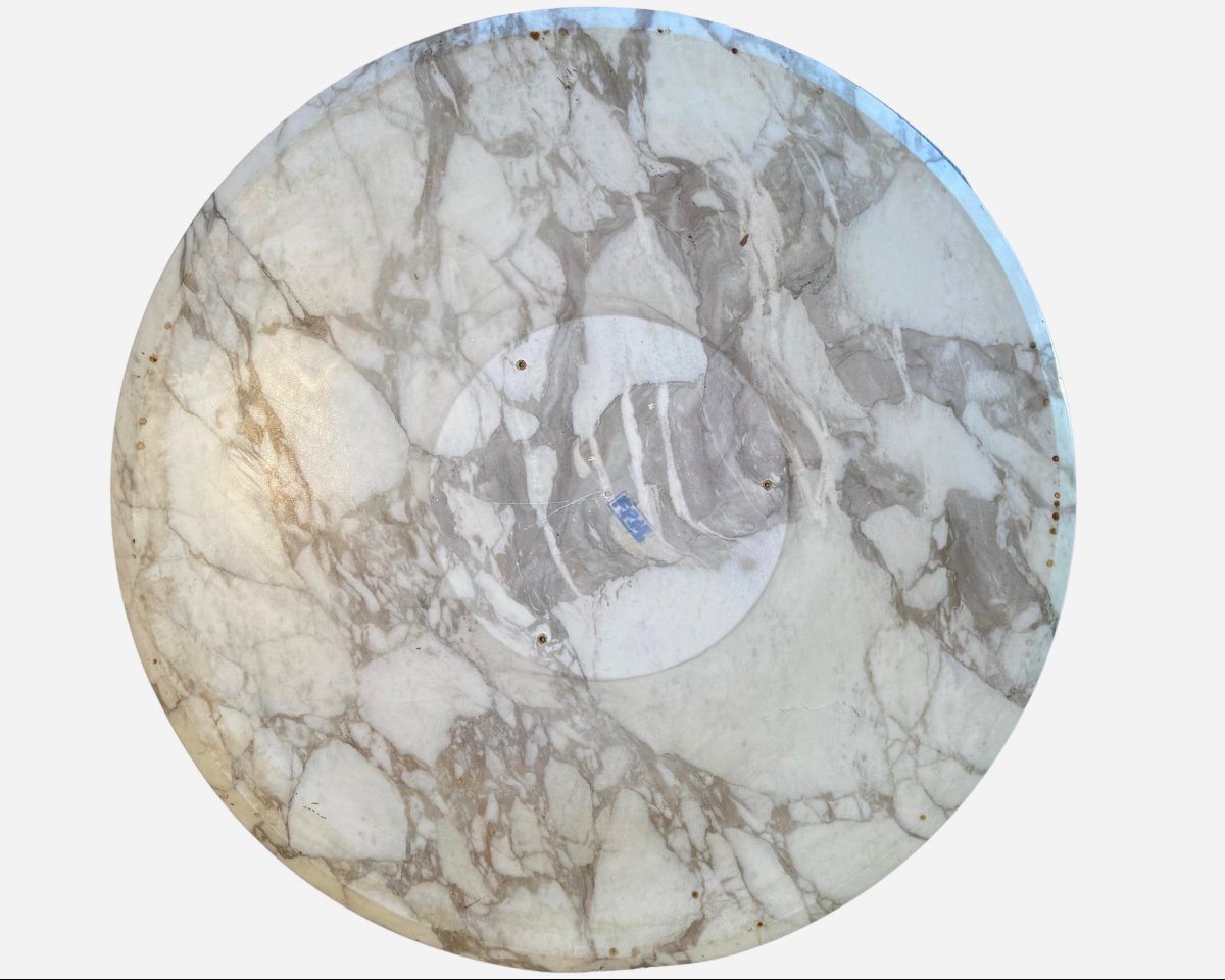 Round Table With Tulip Base, By Eero Saarinen, Knoll International, Usa, Circa 1970 -photo-4