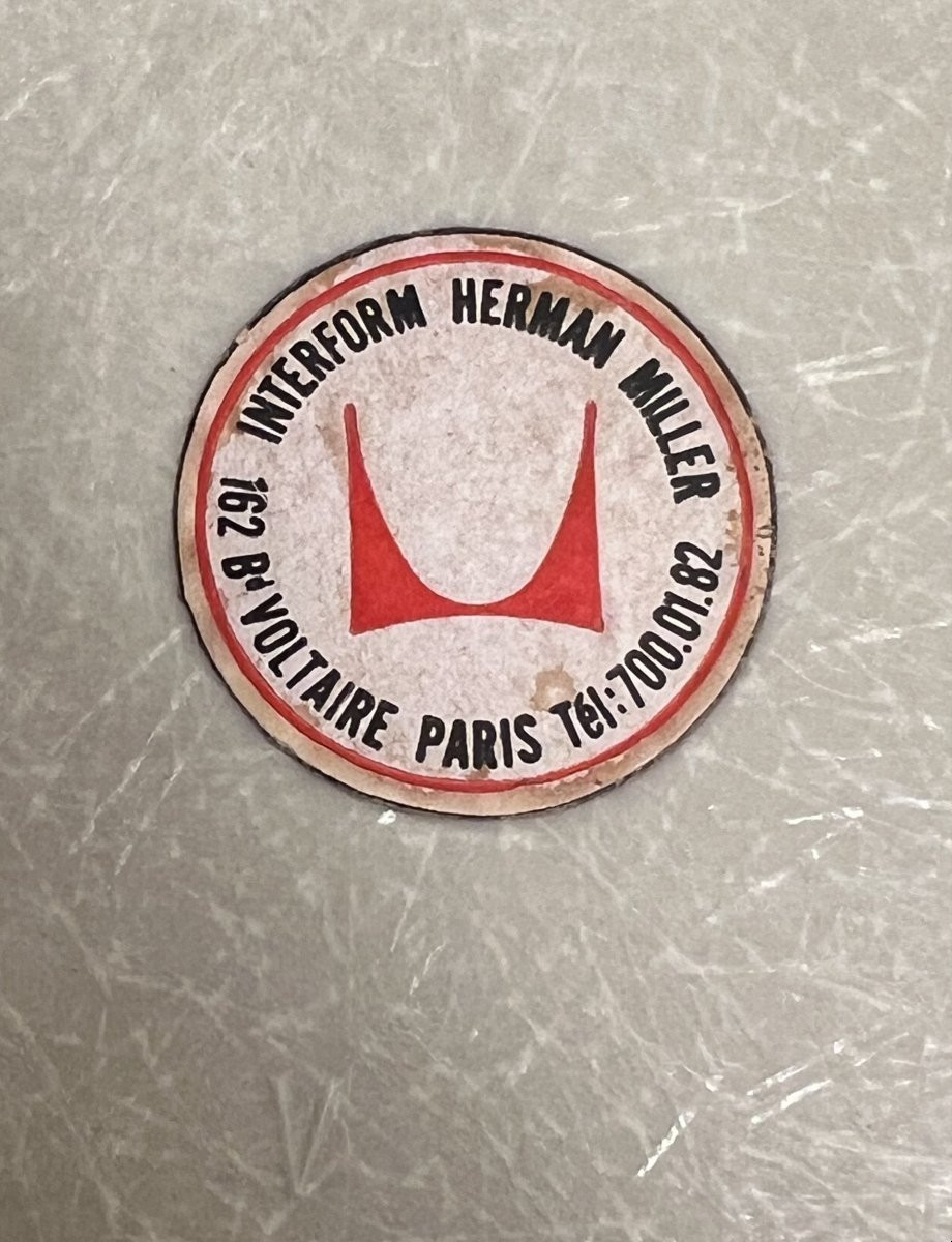 Série de six chaises, par Charles Eames, Éditions Herman Miller, États-Unis, vers 1961-photo-5